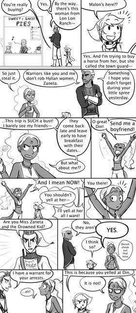 Read Triforce of Power (A Legend of Zelda Fancomic)  44 Page 3 in English