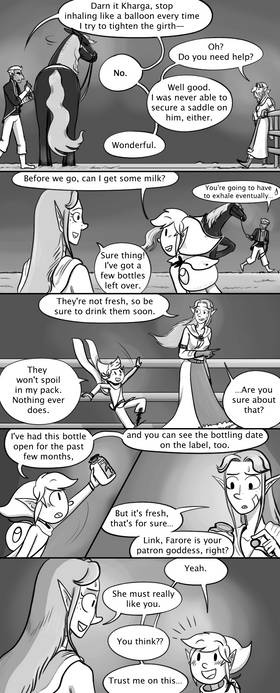 Read Triforce of Power (A Legend of Zelda Fancomic)  51 Page 4 in English