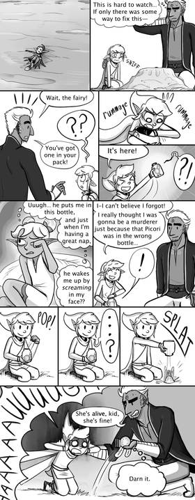 Read Triforce of Power (A Legend of Zelda Fancomic)  53 Page 2 in English