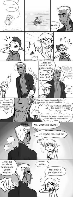 Read Triforce of Power (A Legend of Zelda Fancomic)  53 Page 3 in English