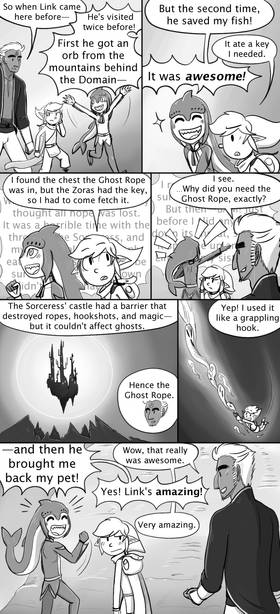 Read Triforce of Power (A Legend of Zelda Fancomic)  58 Page 3 in English