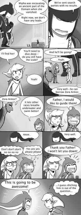 Read Triforce of Power (A Legend of Zelda Fancomic)  59 Page 4 in English
