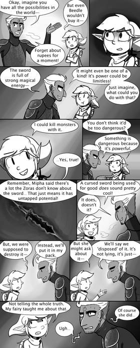 Read Triforce of Power (A Legend of Zelda Fancomic)  63 Page 3 in English