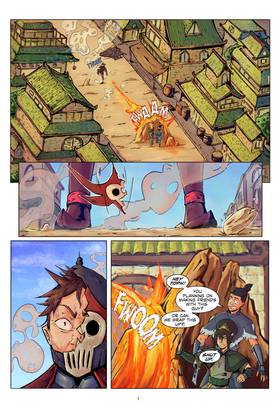 Read Avatar: The Flames of Kaiya  1 Page 4 in English