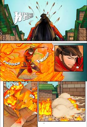 Read Avatar: The Flames of Kaiya  9 Page 1 in English
