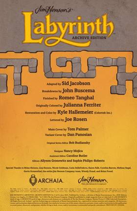 Read Jim Henson's Labyrinth Archive Edition  3 Page 2 in English