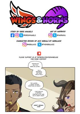 Read Wings & Horns  1 Page 3 in English