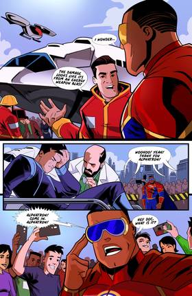 Read Alphatron Adventures  1 Page 8 in English