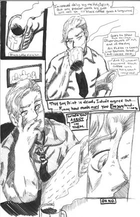 Read BloodxBought Comics Presents: Pulpit #1  1 Page 2 in English