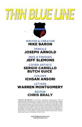 Read Thin Blue Line  1 Page 2 in English