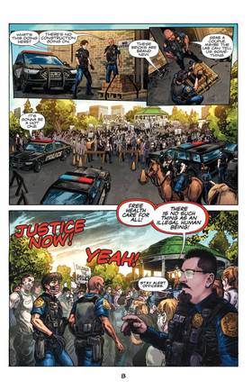 Read Thin Blue Line  1 Page 10 in English