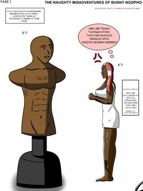 Read THE NAUGHTY MISADVENTURES OF BUNNY NOZIPHO shorts  3 Page 1 in English