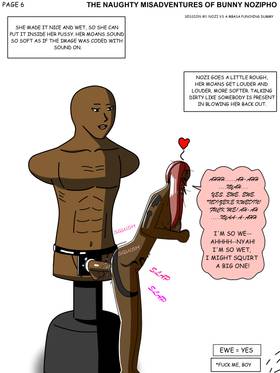 Read THE NAUGHTY MISADVENTURES OF BUNNY NOZIPHO shorts  3 Page 6 in English