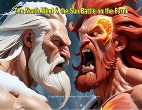Read The North Wind and the Sun Battle for the Farm  1 Page 1 in English