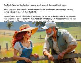Read The North Wind and the Sun Battle for the Farm  1 Page 3 in English