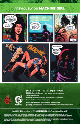 Read Machine Girl  3 Page 2 in English