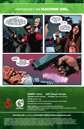 Read Machine Girl  4 Page 2 in English