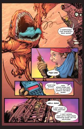 Read Alien Terrodactyls  1 Page 5 in English