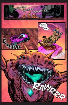 Read Alien Terrodactyls  1 Page 9 in English