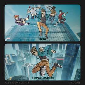 Read Max the Unifox  1 Page 3 in English