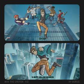 Read Max the Unifox  1 Page 3 in English