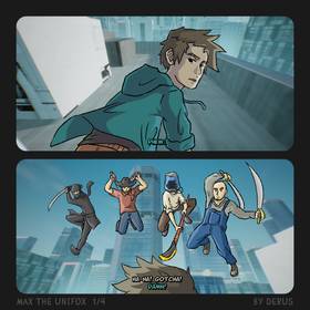 Read Max the Unifox  1 Page 5 in English