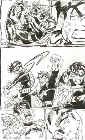 Read The Death (and Rebirth) of Captain Battle!!!  1 Page 3 in English