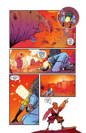 Read BIG F#@K OFF WORMS  1 Page 9 in English