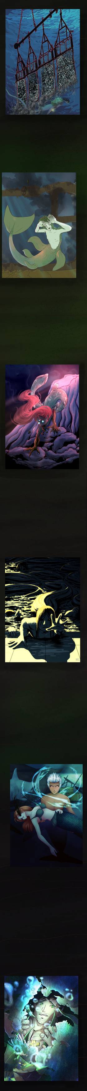 Read Creepy MerMay Collab  1 Page 3 in English