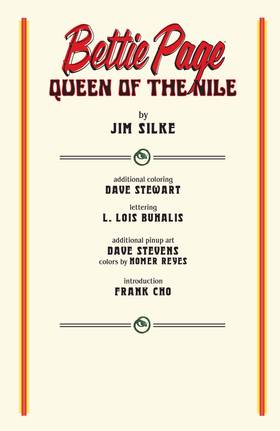 Read Bettie Page: Queen of the Nile  1 Page 4 in English