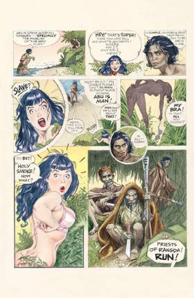 Read Bettie Page: Queen of the Nile  1 Page 10 in English