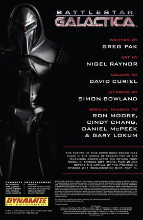 Read Battlestar Galactica  1 Page 3 in English