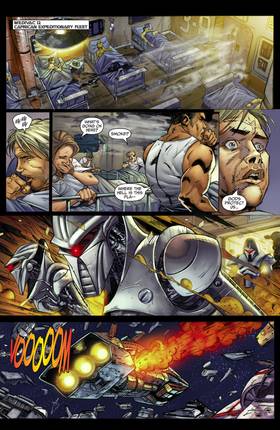 Read Battlestar Galactica  1 Page 10 in English