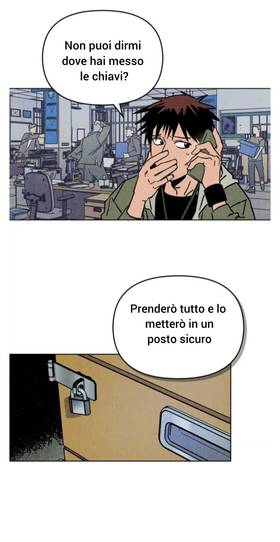 Read A hard day Italian translation   1 Page 5 in English