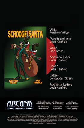 Read Scrooge and Santa  1 Page 2 in English