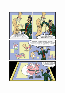 Read Scrooge and Santa  1 Page 9 in English