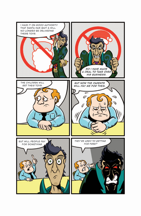 Read Scrooge and Santa  1 Page 10 in English