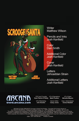Read Scrooge and Santa  1 Page 2 in English