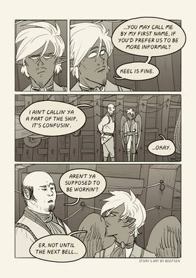 Read Uneven Keel  1 Page 8 in English