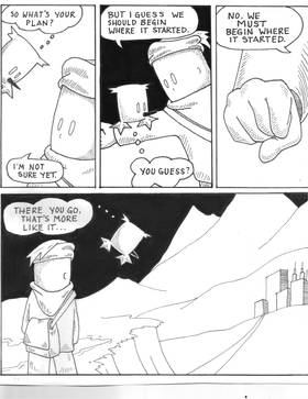 Read The Book, The Compass, and The Blue  1 Page 6 in English