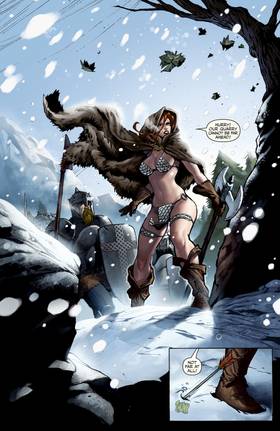 Read Savage Red Sonja: Queen of the Frozen Wastes  1 Page 7 in English