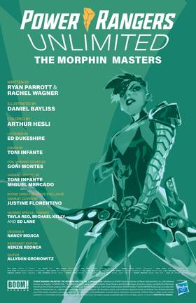 Read Power Rangers Unlimited: The Morphin Masters  1 Page 2 in English