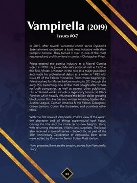 Read Vampirella 50th Anniversary Art Book  1 Page 10 in English