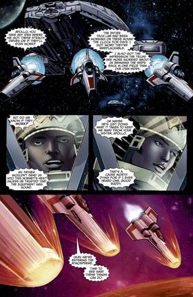 Read Classic Battlestar Galactica  1 Page 8 in English