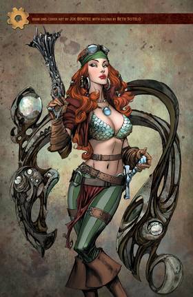 Read Legenderry Red Sonja: A Steampunk Adventure  2 Page 8 in English