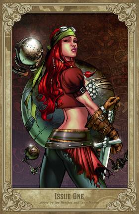 Read Legenderry Red Sonja: A Steampunk Adventure  1 Page 8 in English