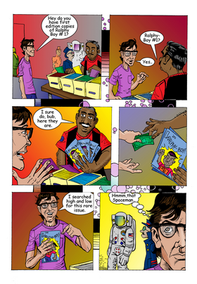 Read Demon in a Spacesuit VS The Unbelievable Laundry Detergent Man  1 Page 6 in English