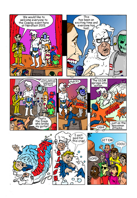 Read Demon in a Spacesuit VS The Unbelievable Laundry Detergent Man  1 Page 9 in English