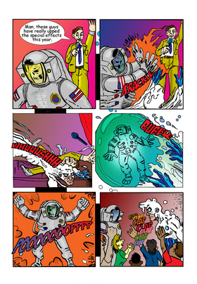 Read Demon in a Spacesuit VS The Unbelievable Laundry Detergent Man  1 Page 10 in English