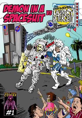 Read Demon in a Spacesuit VS The Unbelievable Laundry Detergent Man  1 Page 1 in English